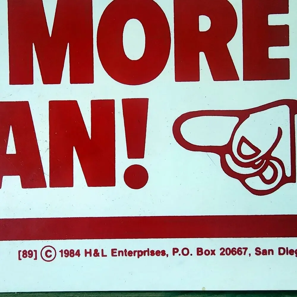 Vintage 1984 H&L Enterprises Humorous 